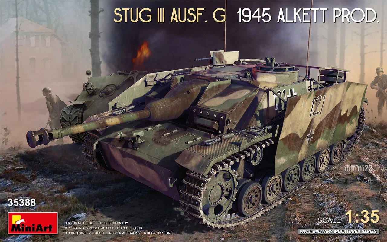 Miniart 1/35 Miniart StuG III Ausf. G 1945 Alkett Prod.