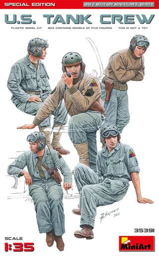 1/35 Miniart U.S. Tank Crew.Special Edition