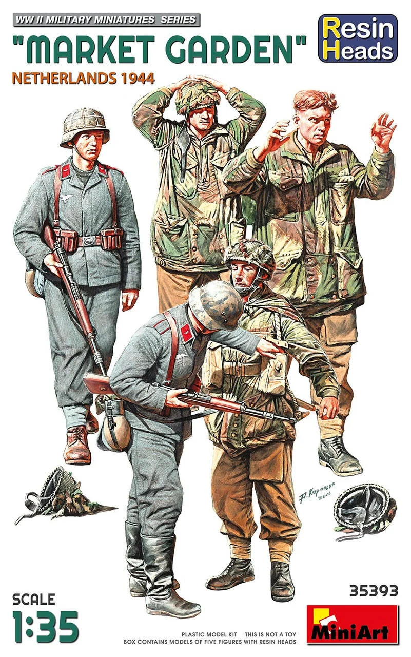 Miniart 1/35 Miniart Market Garden Netherlands 1944 (x5 Figure Set)