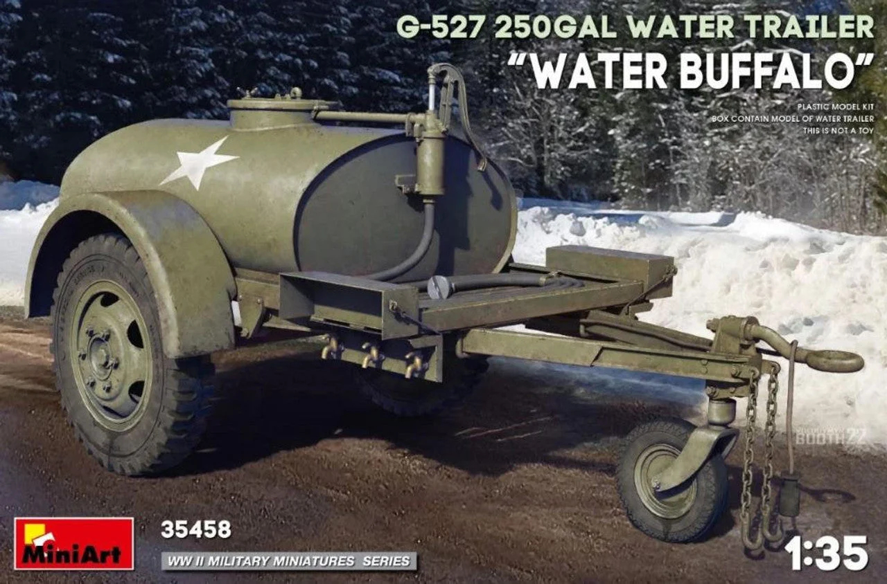 Miniart 1/35 Miniart G-527 250gal Water Trailer Water Buffalo