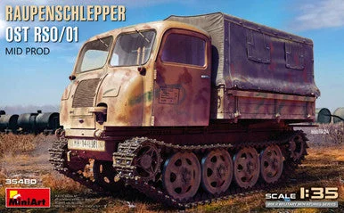 1/35 Miniart RAUPENSCHLEPPER OST RSO/01. MID PROD Plastic Model Kit