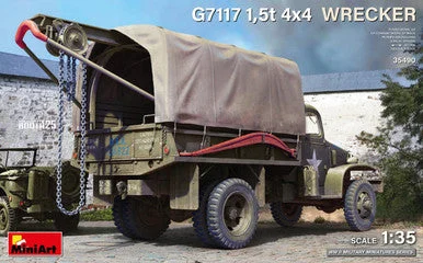 1/35 Miniart G7117 1.5T 4x4 Wrecker Plastic Model Kit