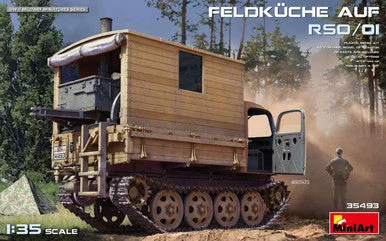 1/35 Miniart RSO Field Kitchen - Feldkuche Auf RSO/01 Plastic Model Kit