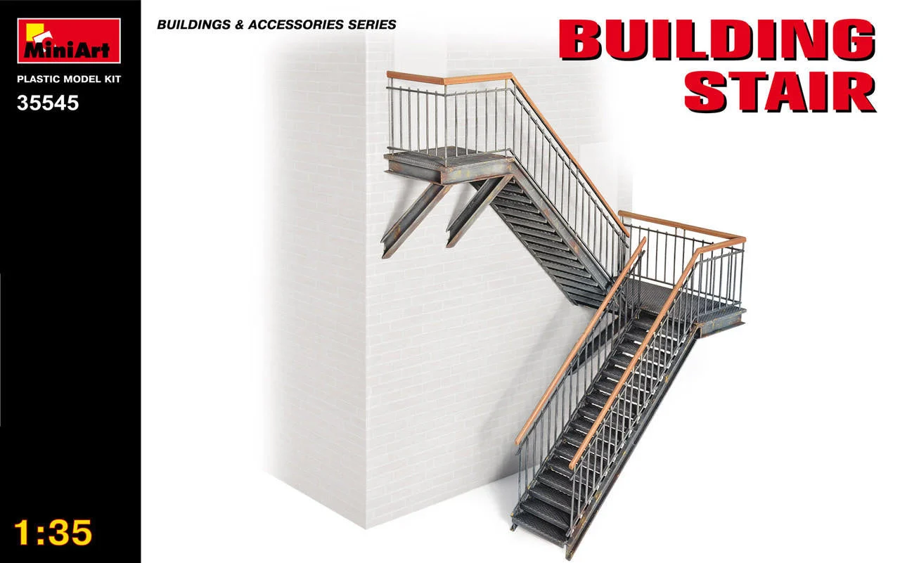 Miniart 1/35 Miniart Building stairs