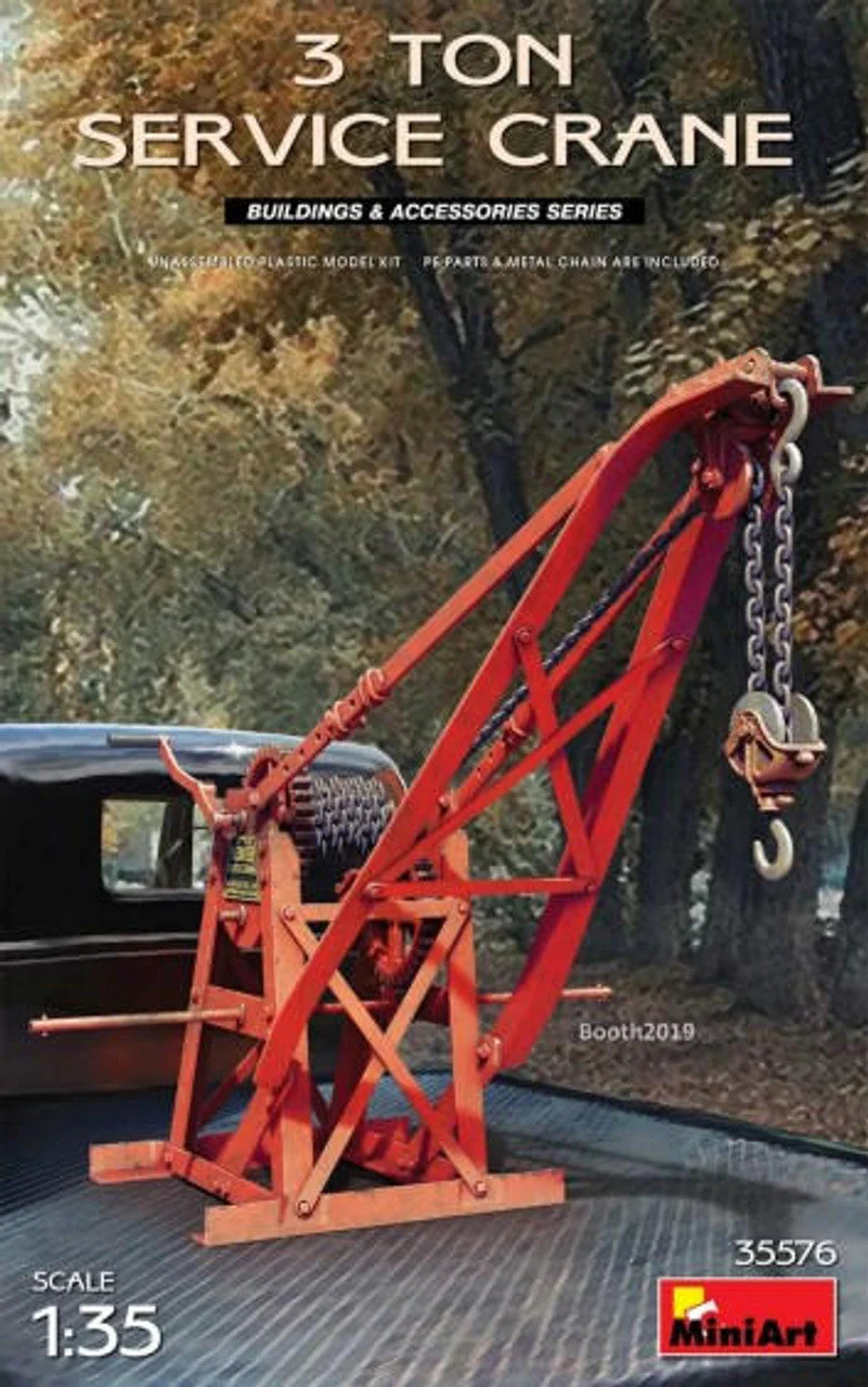 Miniart 1/35 Miniart 3-Ton Service Crane