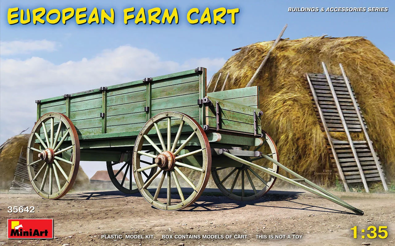 Miniart 1/35 Miniart European Farm Cart