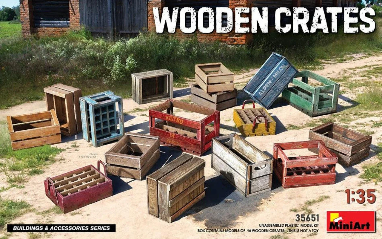 Miniart 1/35 Miniart Wooden Crates