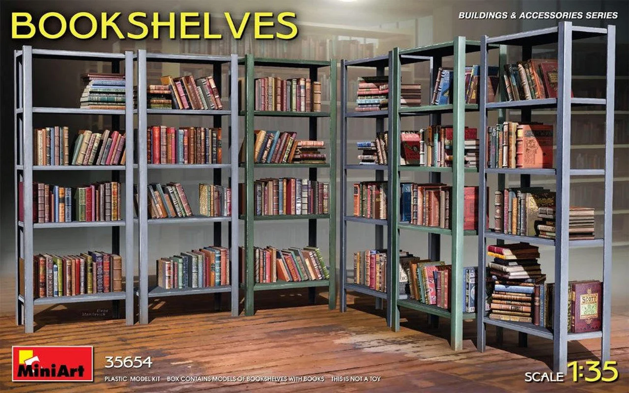 Miniart 1/35 Miniart Bookshelves