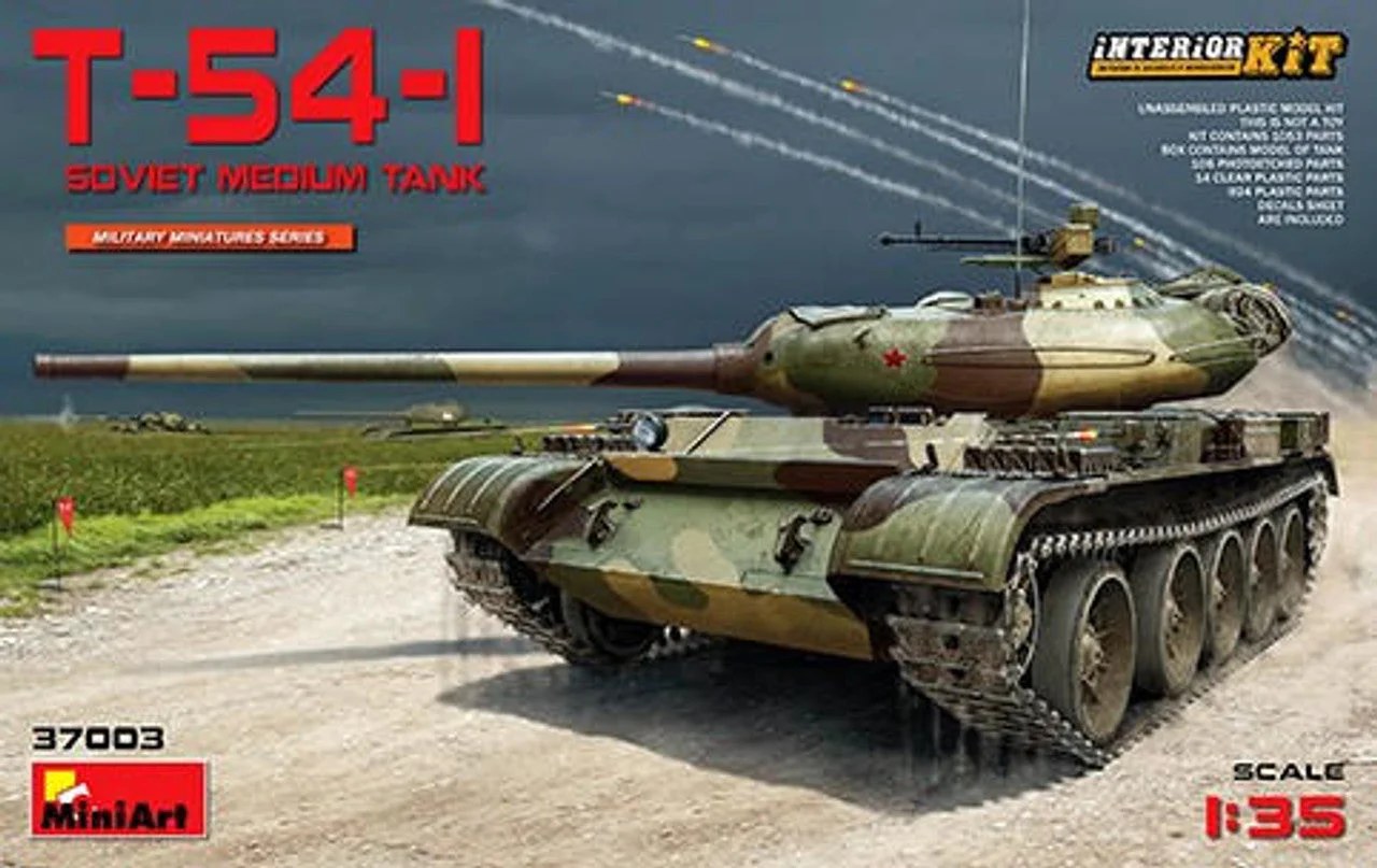 Miniart 1/35 Miniart T-54-1 Soviet Medium Tank Interior Kit
