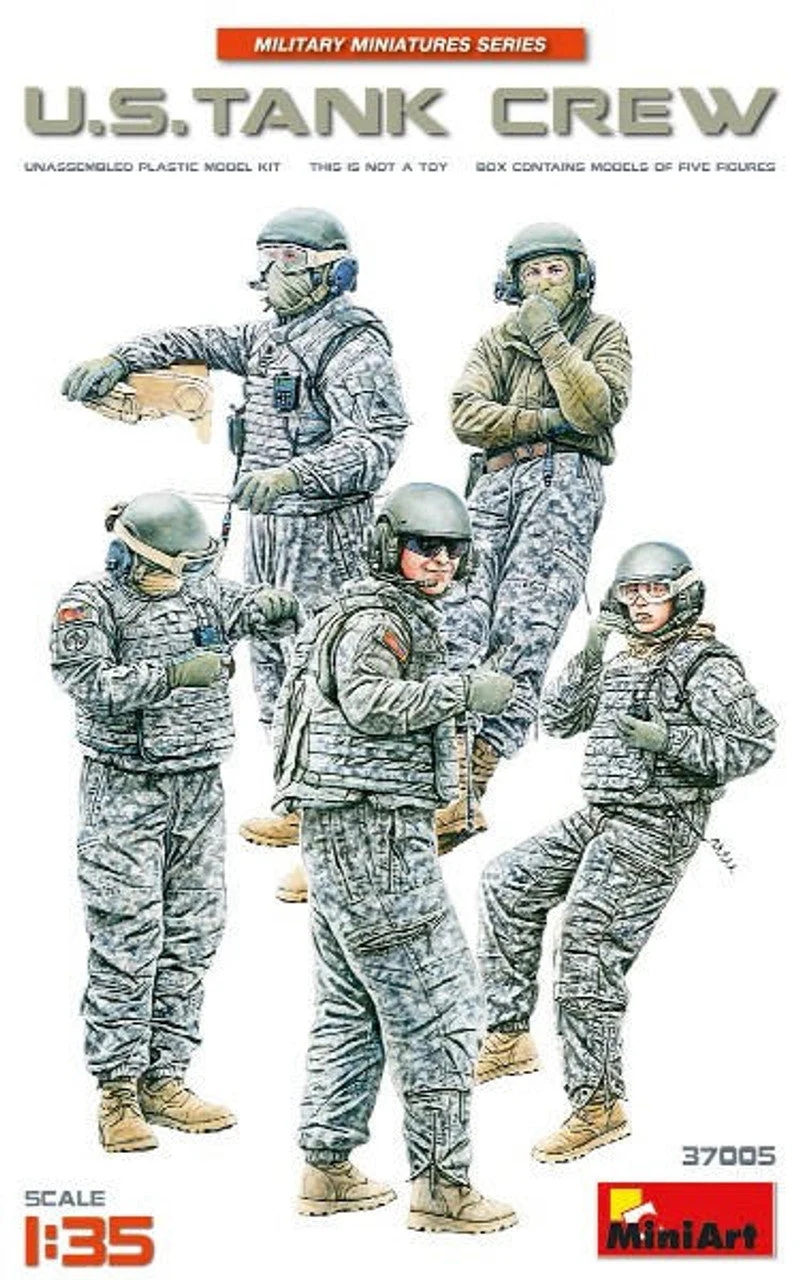 Miniart 1/35 Modern US Tank Crew (5)