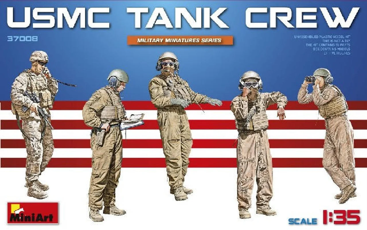 Miniart 1/35 USMC Tank Crew (5)