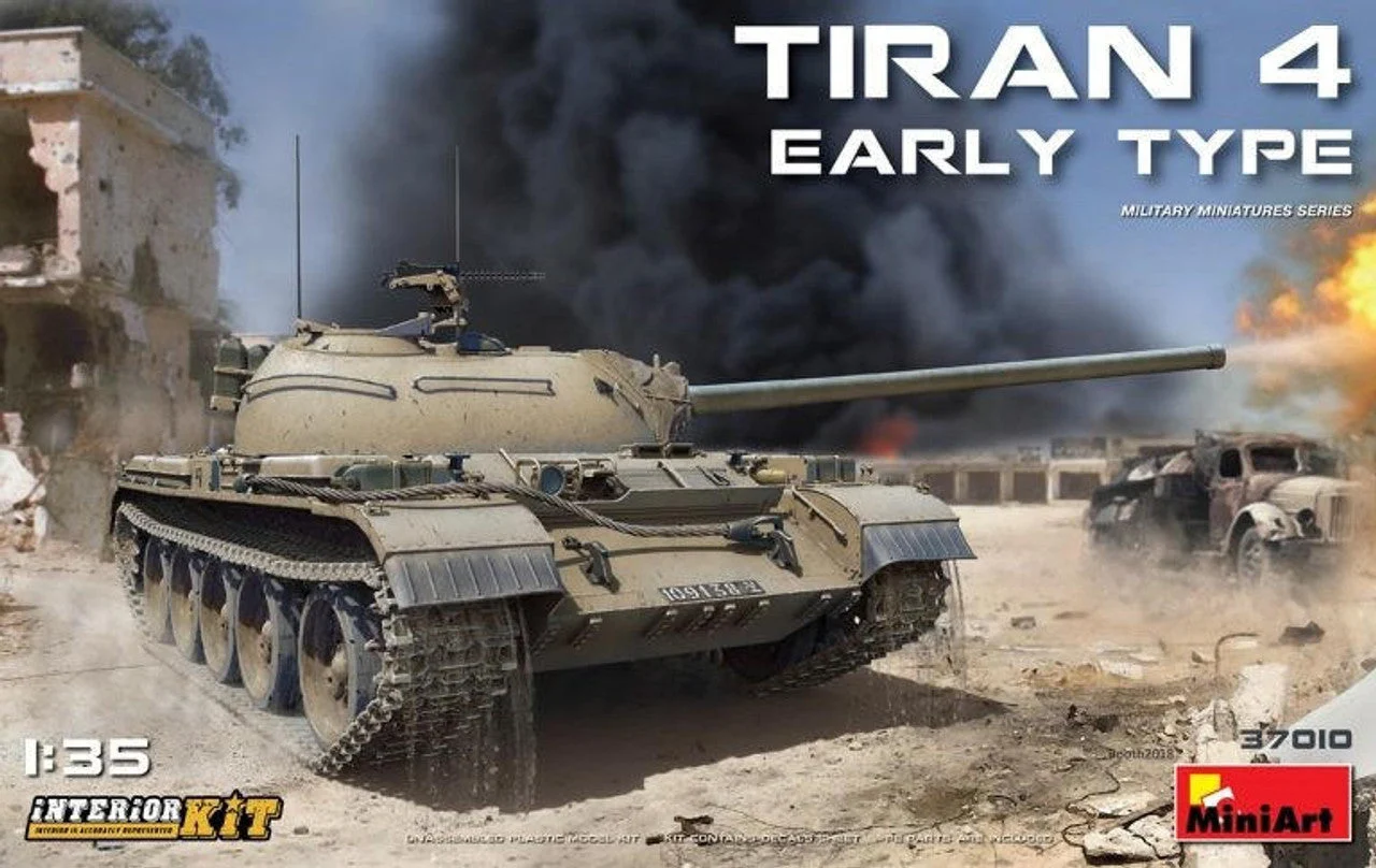 Miniart 1/35 Miniart Tiran 4 Early Type. Interior Kit