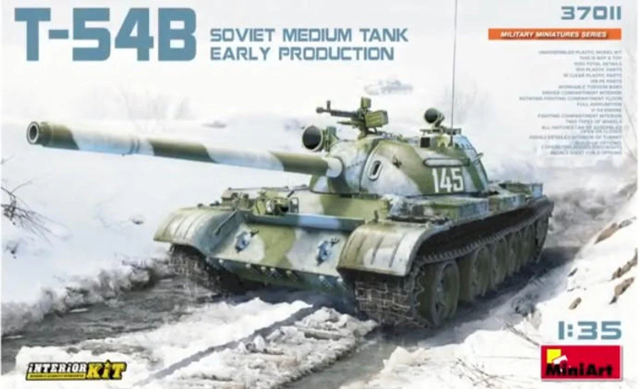 Miniart 1/35 Miniart Soviet Medium Tank T-54B. Interior Kit