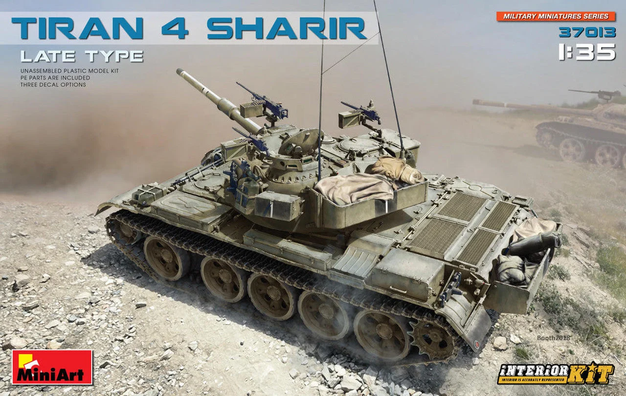Miniart 1/35 Miniart Tiran 4 Sharir Late Type. Interior Kit