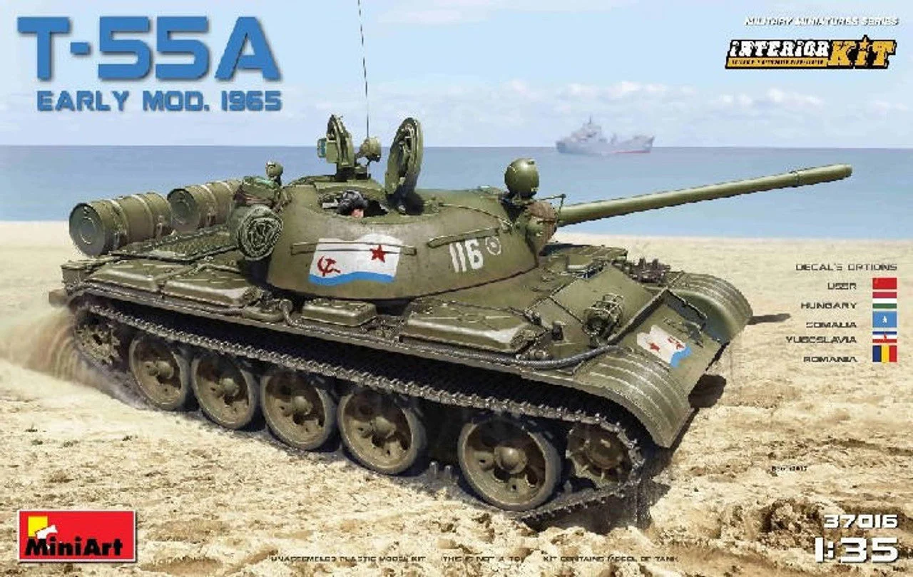 Miniart 1/35 Miniart T-55A Early Mod.1965 Interior Kit