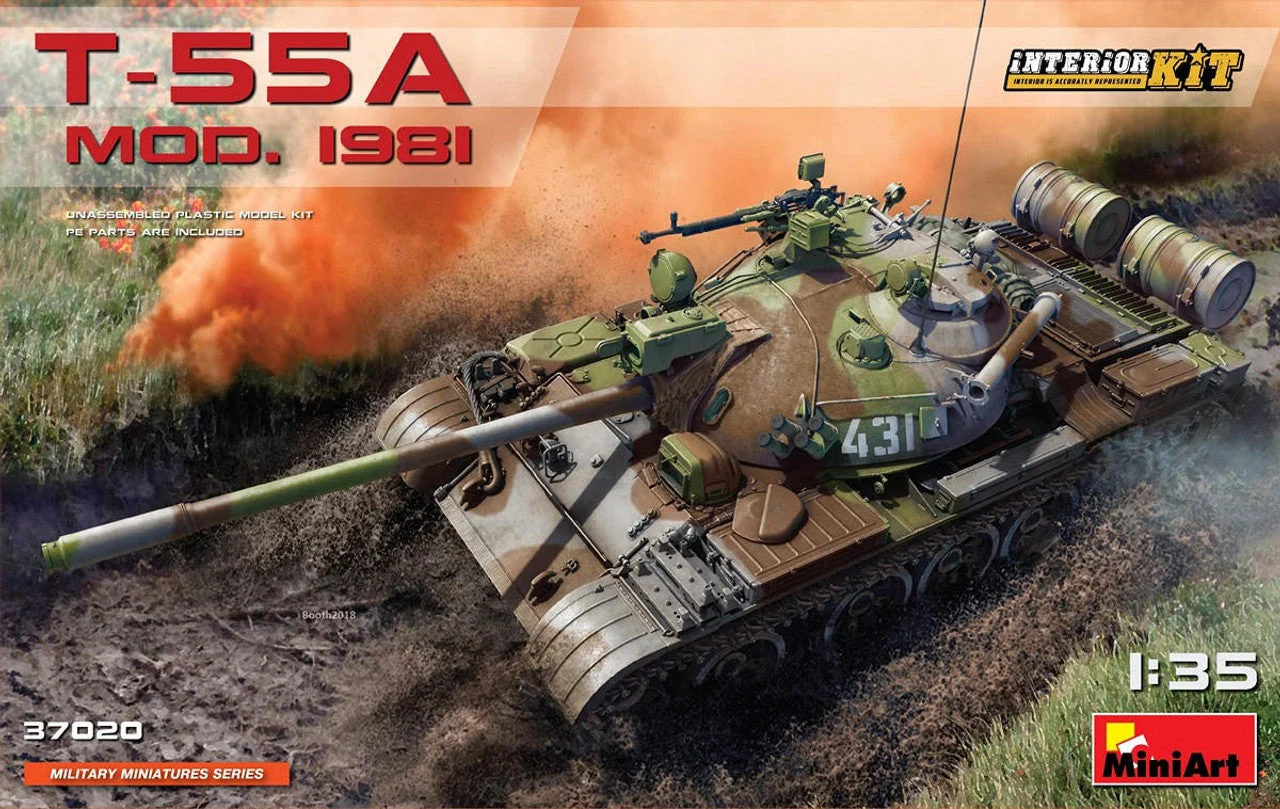 Miniart 1/35 Miniart T-55A Mod.1981 Interior Kit