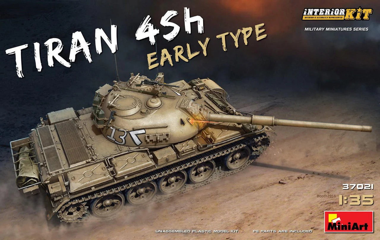 Miniart 1/35 Miniart Tiran 4 Sh Early Type. Interior Kit