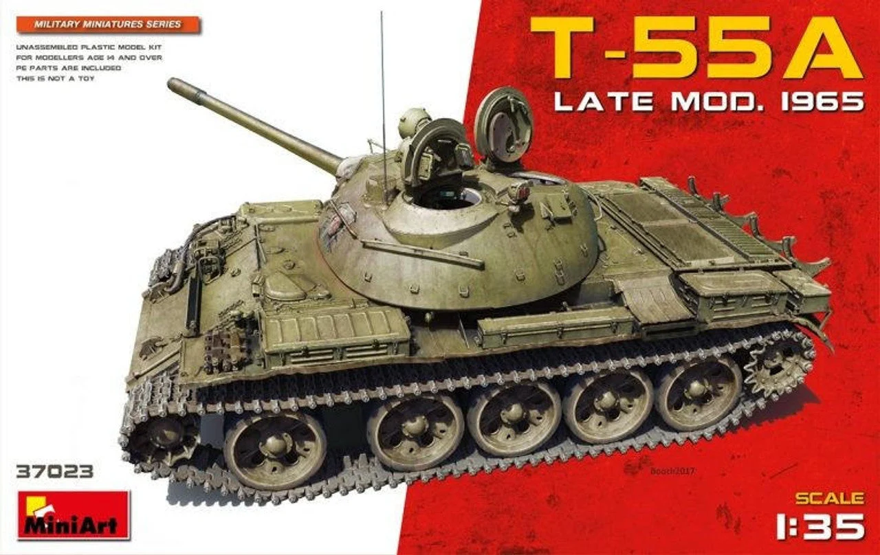 Miniart 1/35 Miniart Soviet T55A Late Mod 1965 Tank
