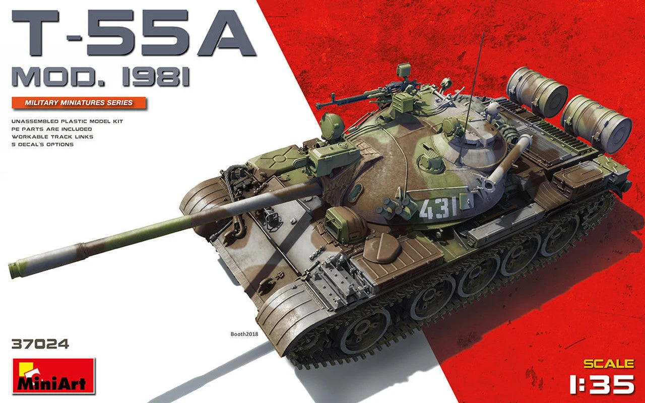 Miniart 1/35 Miniart T-55A Mod.1981
