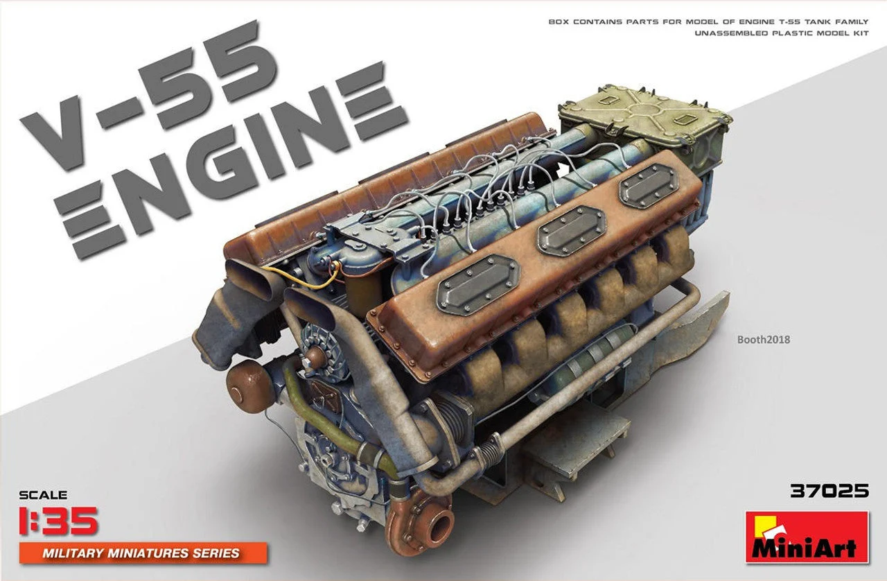 Miniart 1/35 Miniart V-55 Engine