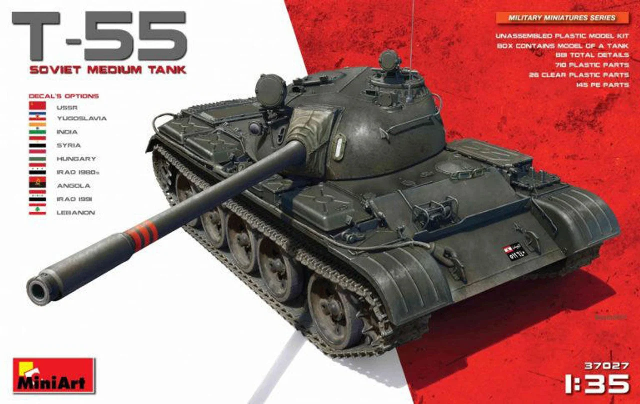 Miniart 1/35 Miniart T-55 Soviet Medium Tank