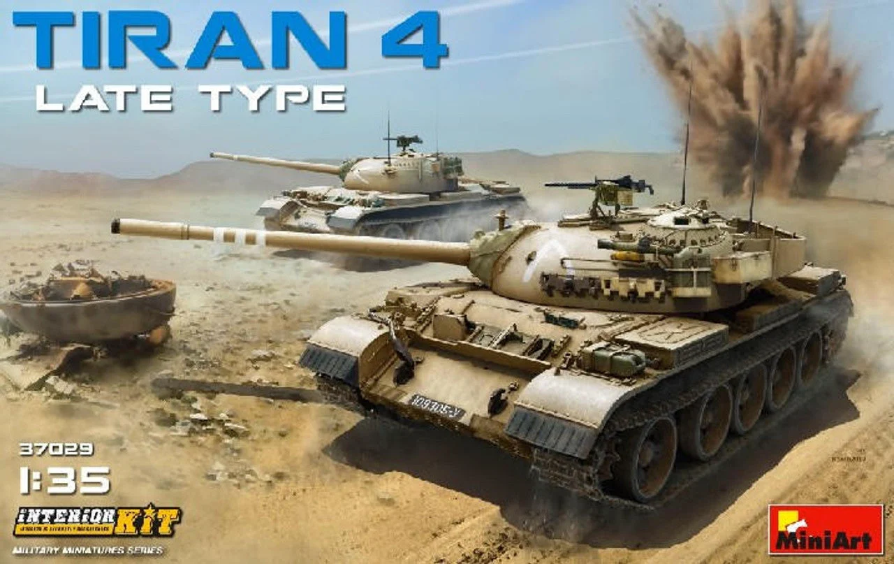 Miniart 1/35 Miniart Tiran 4 Late Type Tank w/Full Interior