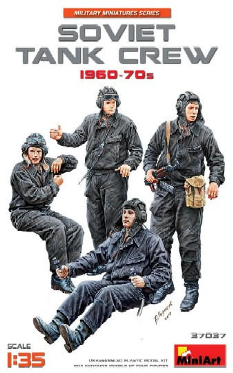 Miniart 1/35 Soviet Tank Crew 1960-70s (4)