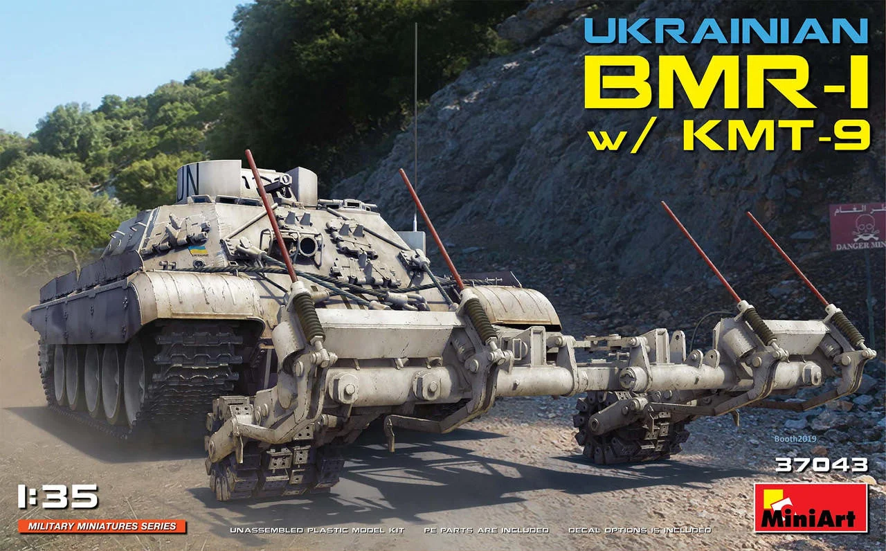 Miniart 1/35 Miniart Ukrainian BMR-1 w/KMT-9