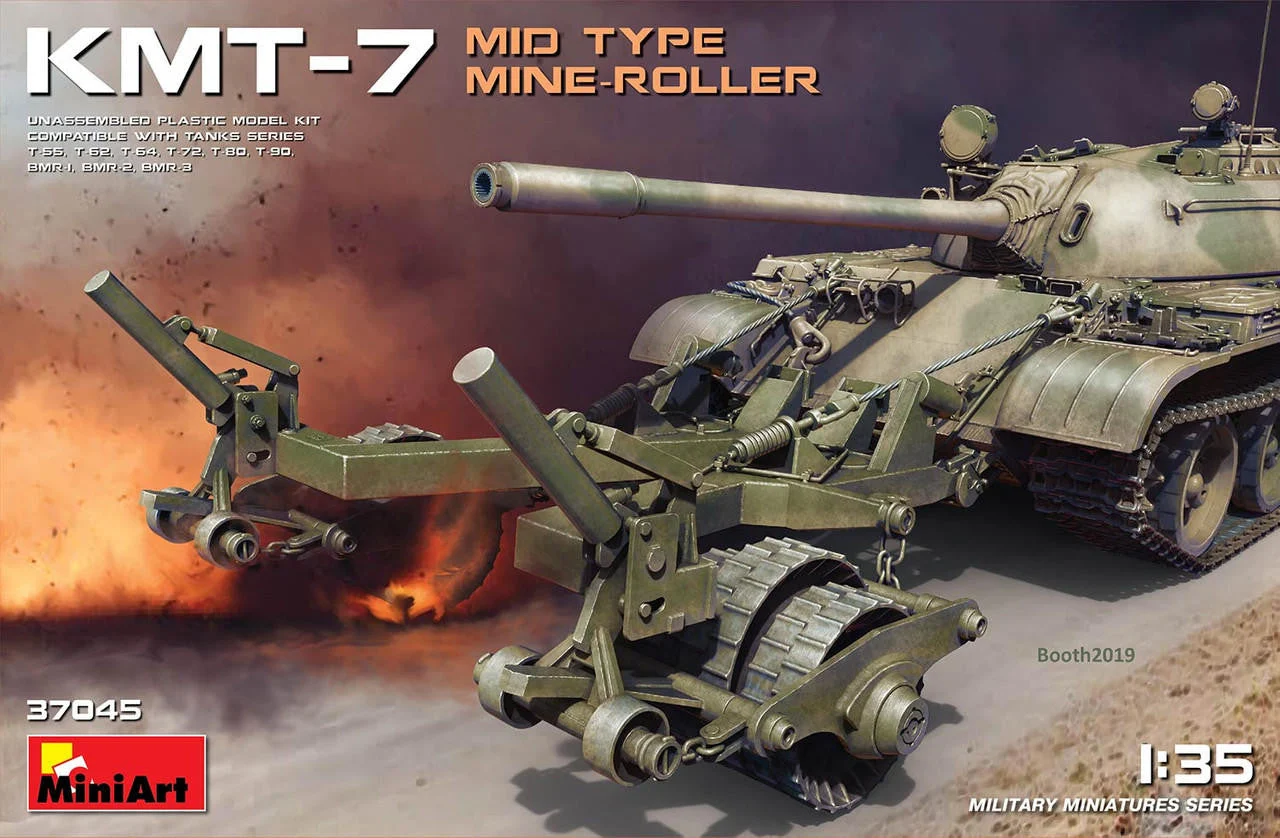 Miniart 1/35 Miniart KMT-7 Mid Type Mine-Roller