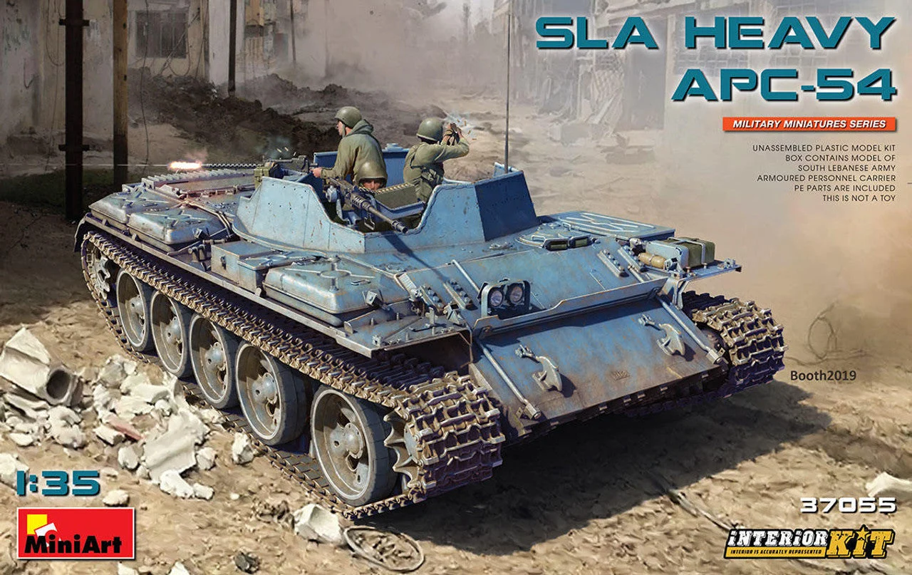 Miniart 1/35 Miniart SLA Heavy APC-54. Interior Kit