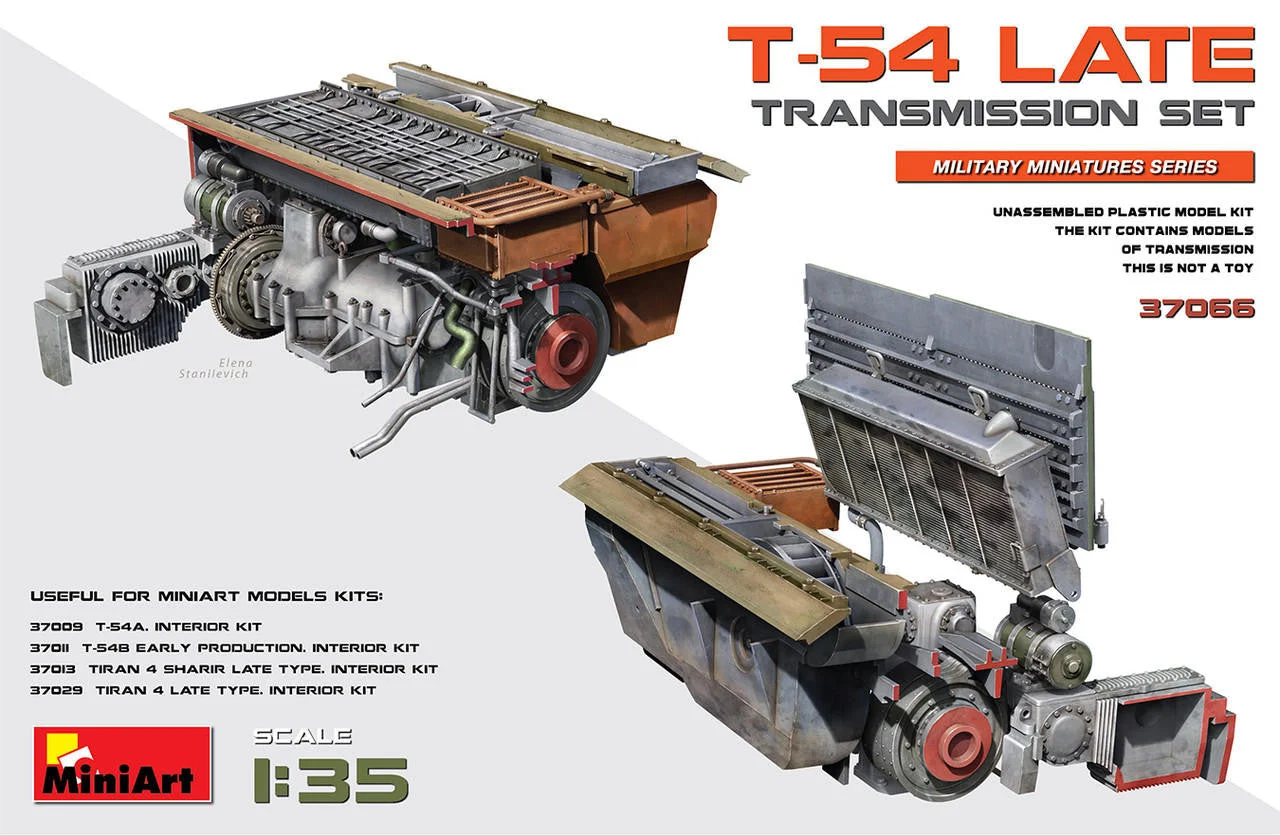 Miniart 1/35 Miniart T-54 Late Transmission Set