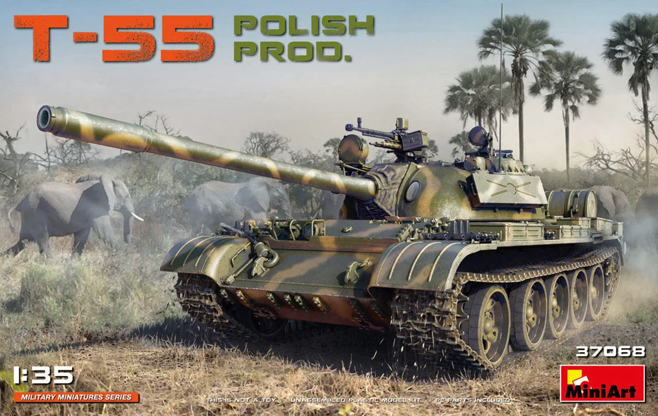 Miniart 1/35 Miniart T-55 Polish Production Tank