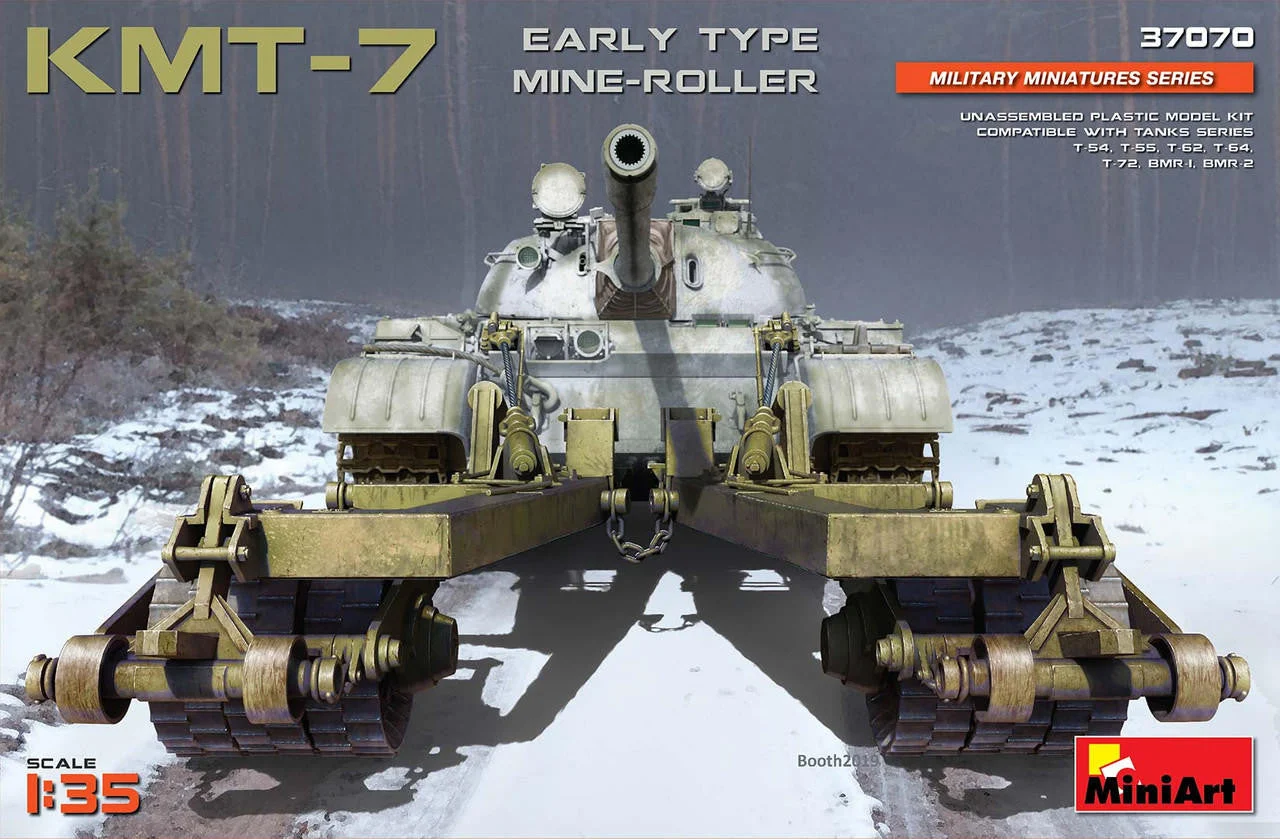Miniart 1/35 Miniart KMT-7 Early Type Mine-Roller
