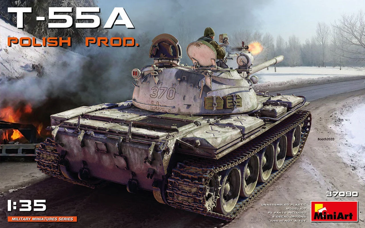 Miniart 1/35 Miniart T-55A POLISH PRODUCTION