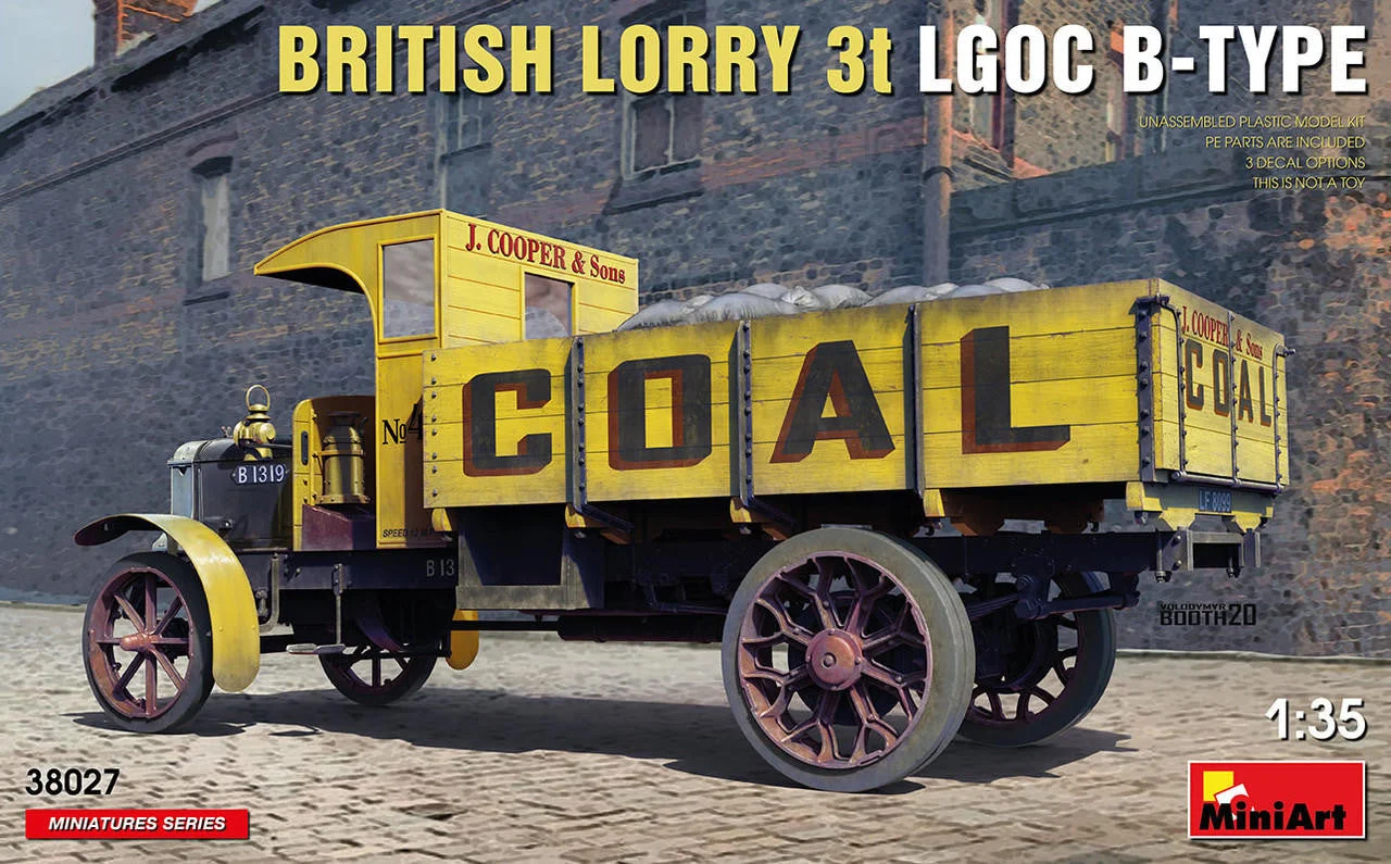 Miniart 1/35 Miniart British Lorry LGOC 3t B-Type