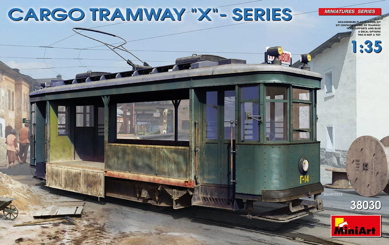 Miniart 1/35 Miniart Cargo Tramway X-Series