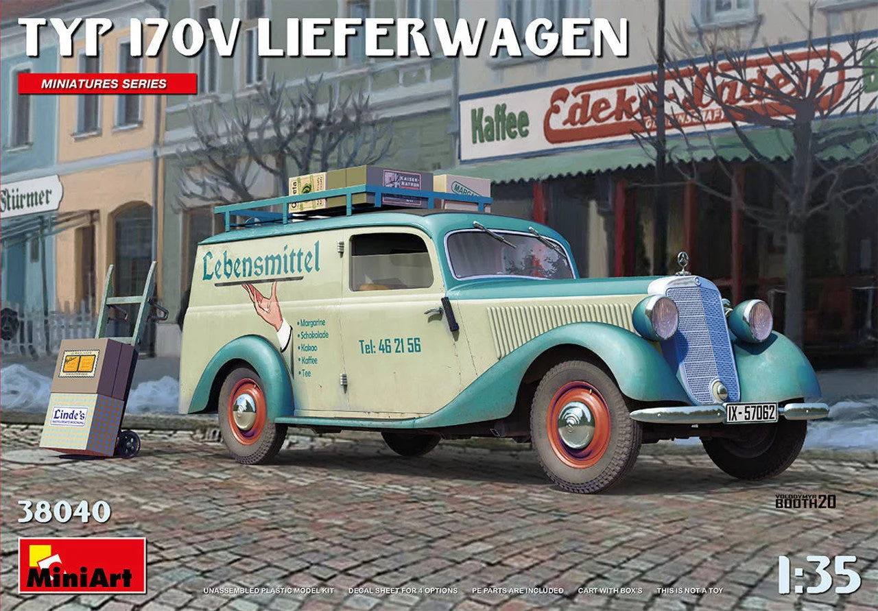 Miniart 1/35 Miniart Typ 170V Lieferwagen