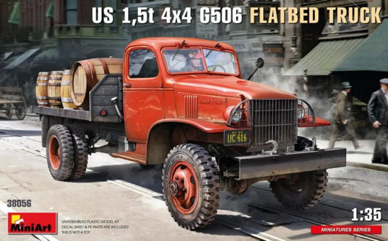 Miniart 1/35 Miniart US G506 1.5-Ton 4x4 Flatbed Truck