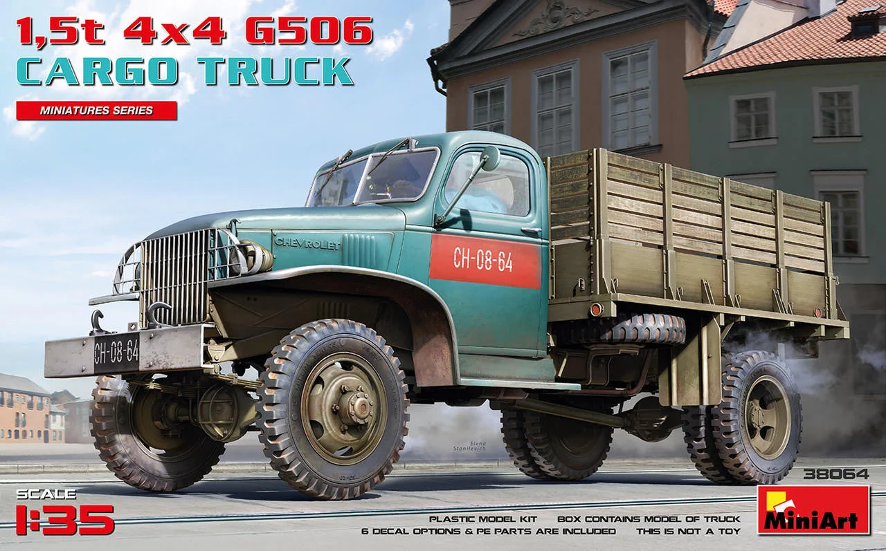Miniart 1/35 Miniart 1,5t 4x4 G506 Cargo Truck
