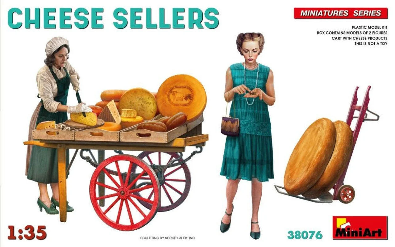 Miniart 1/35 Cheese Sellers