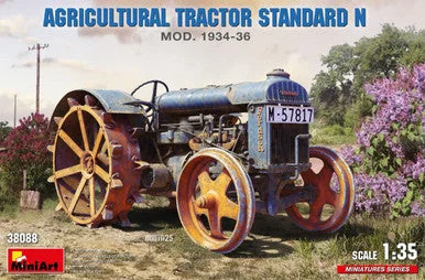 1/35 Miniart Agricultrual Tractor Standard N MOD. 1934-36 Plastic Model Kit