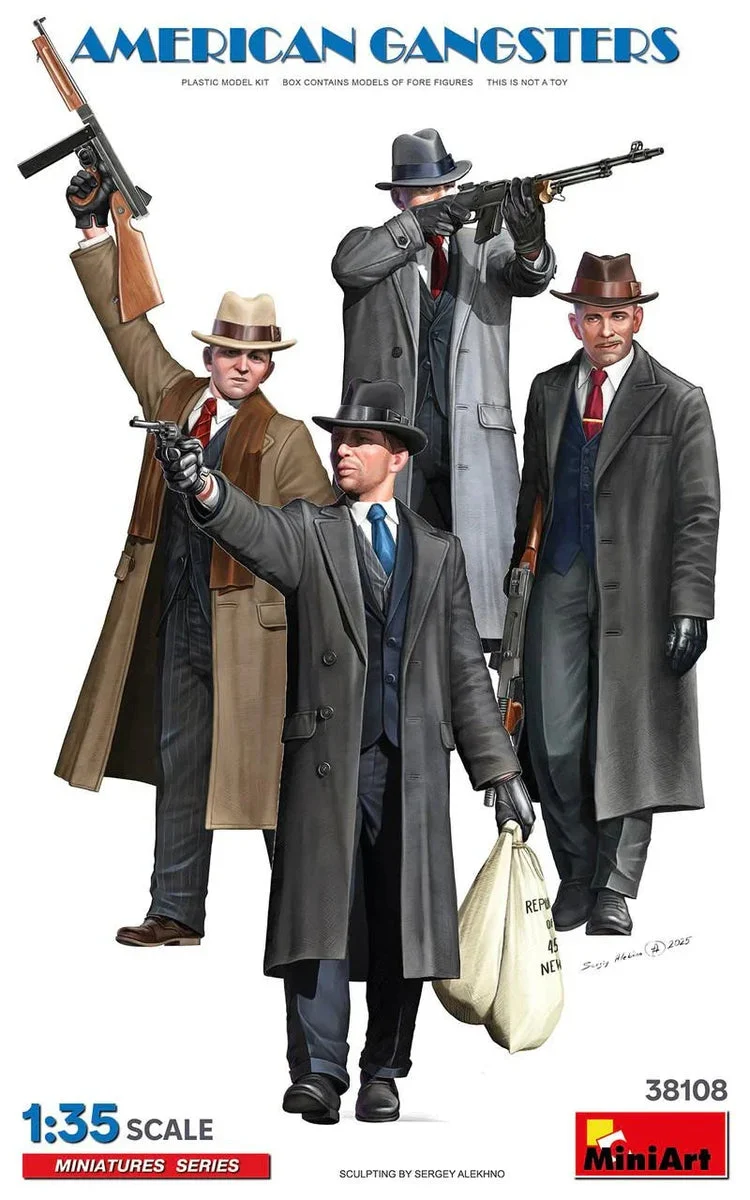1/35 Miniart American Gangsters - Mini Art Models
