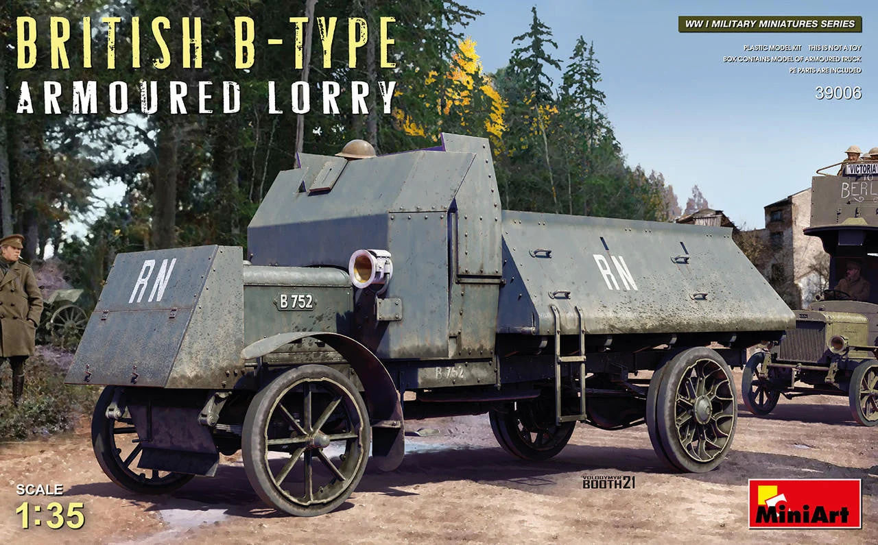 Miniart 1/35 Miniart British B-Type Armoured Lorry