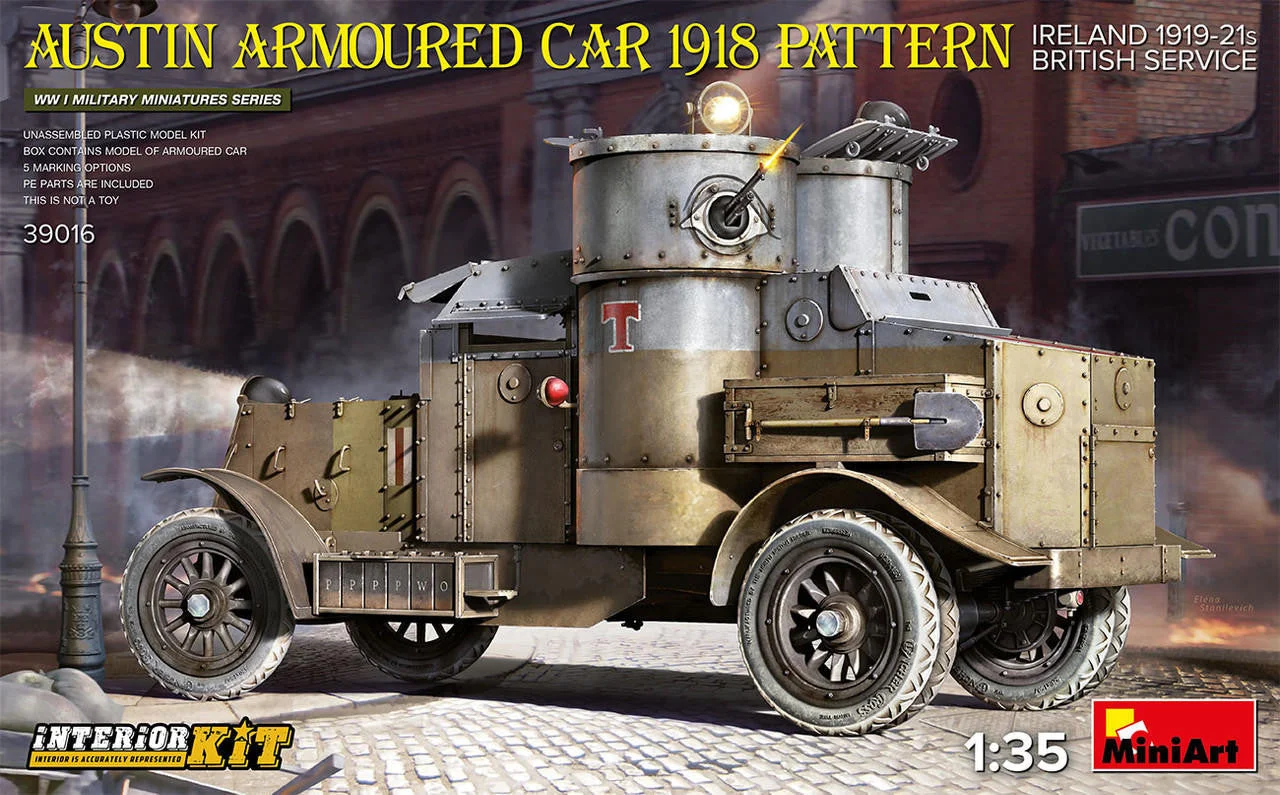 Miniart 1/35 Miniart Austin Armoured Car 1918 Pattern #2