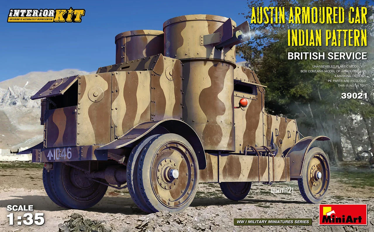 Miniart 1/35 Miniart AUSTIN ARMOURED CAR INDIAN PATTERN