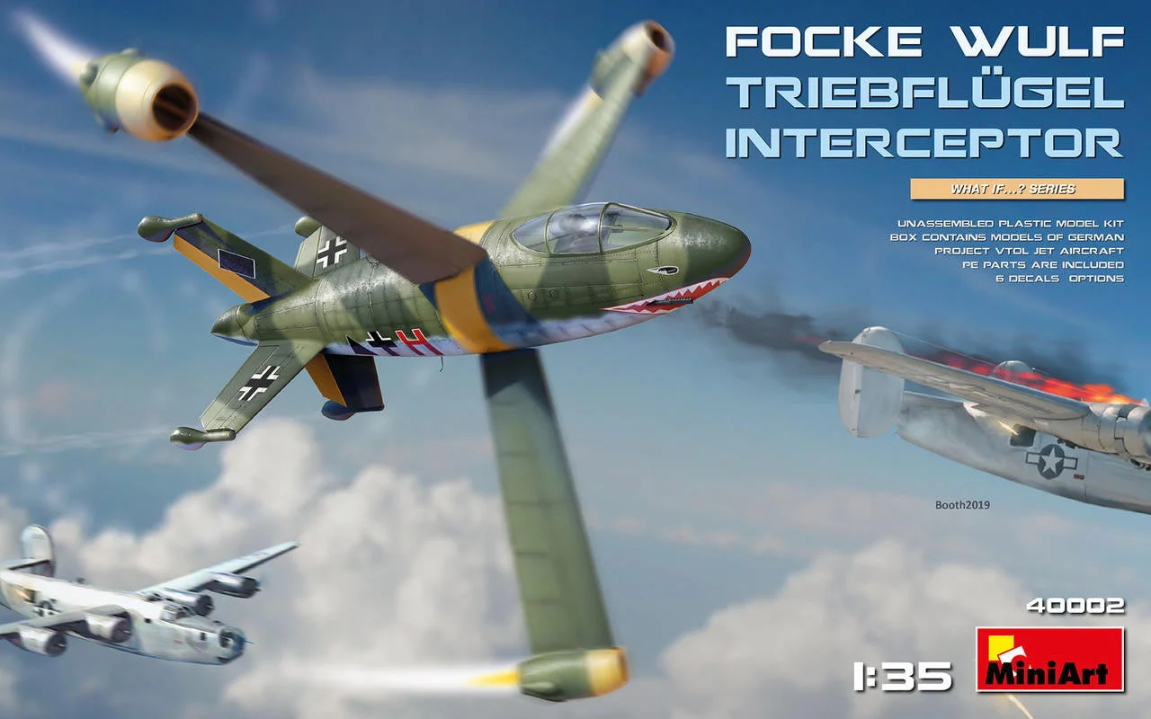 Miniart 1/35 Miniart Focke-Wulf Triebflugel Interceptor