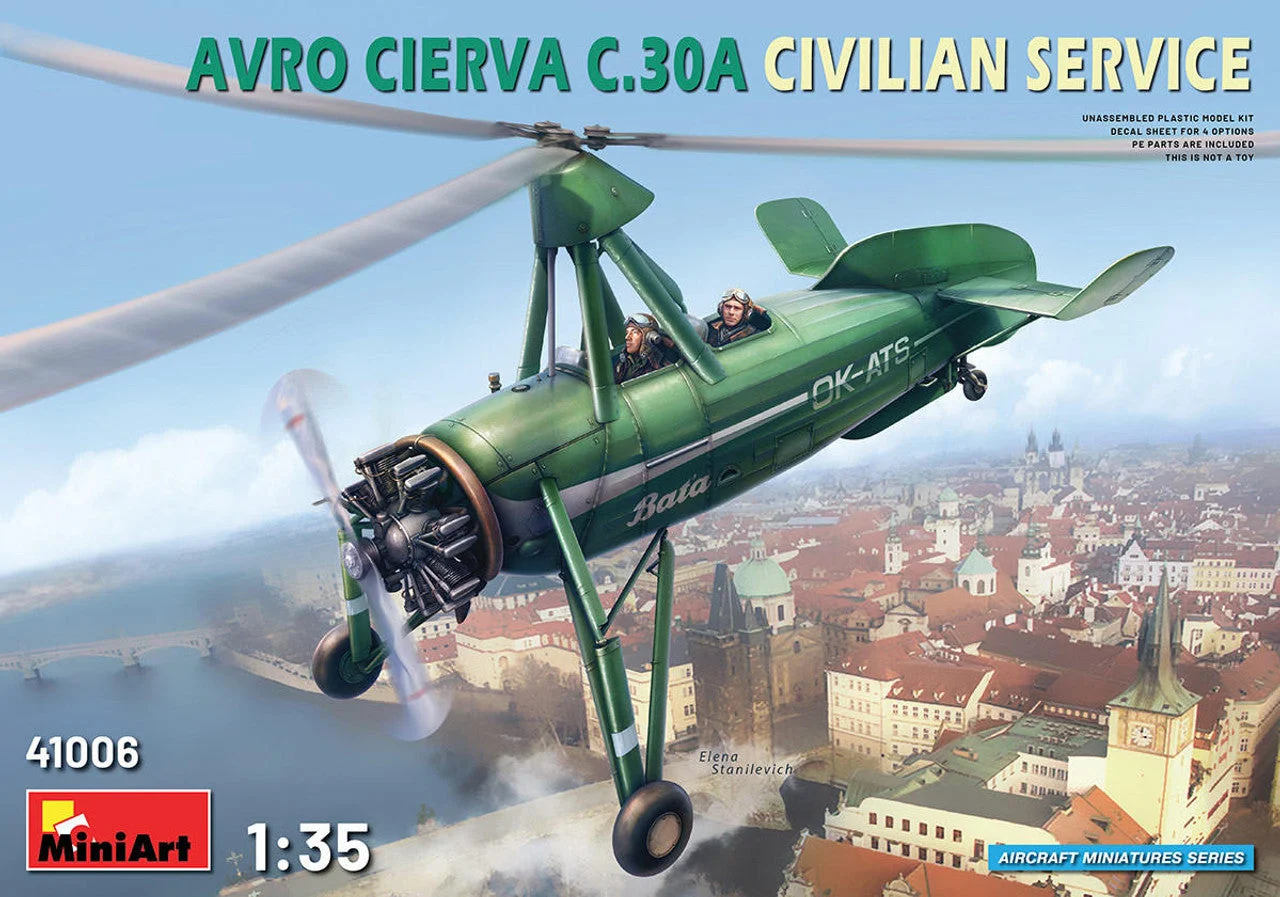 Miniart 1/35 Miniart Avro Cierva C.30A Civilian Service