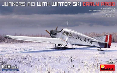 1/48 Miniart Junkers F13 with Winter Ski. Early Prod