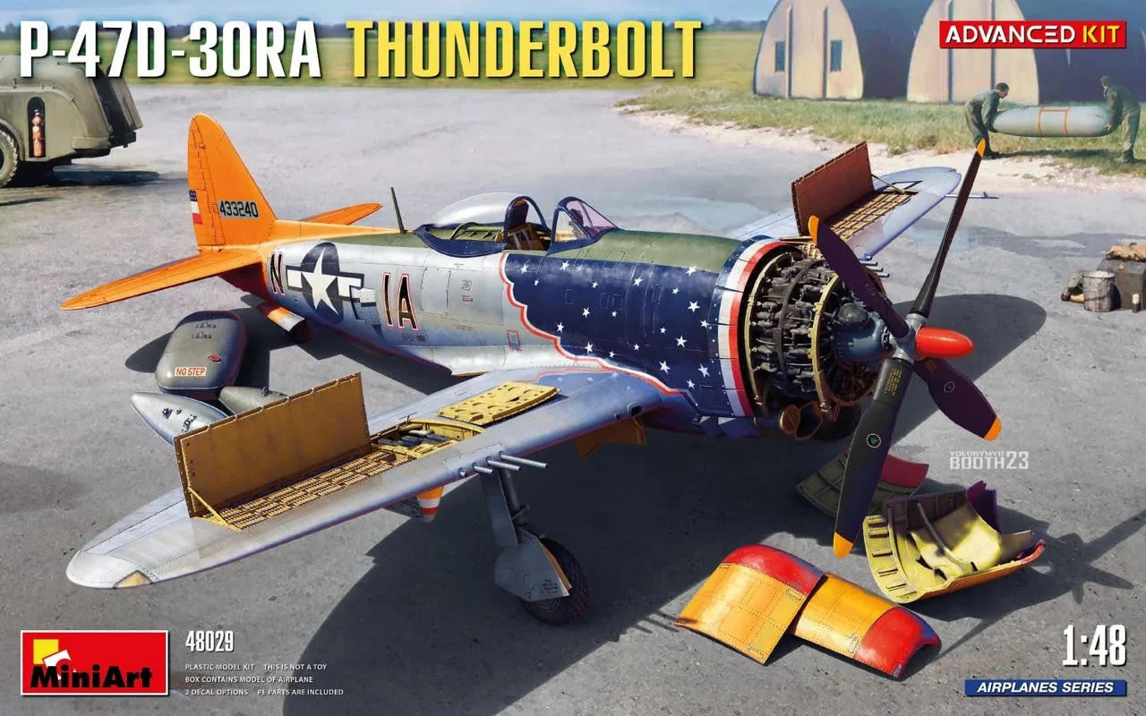 Miniart 1/48 Miniart P-47D-30RA Thunderbolt Advanced Kit