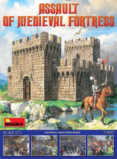 1/72 Miniart Assault of Medieval Fortress